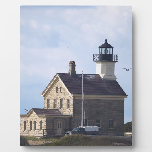 North Light Lighthouse Rhode Island Plaque  Fotoplaat (Voorkant)