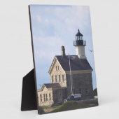 North Light Lighthouse Rhode Island Plaque  Fotoplaat (Zijkant)