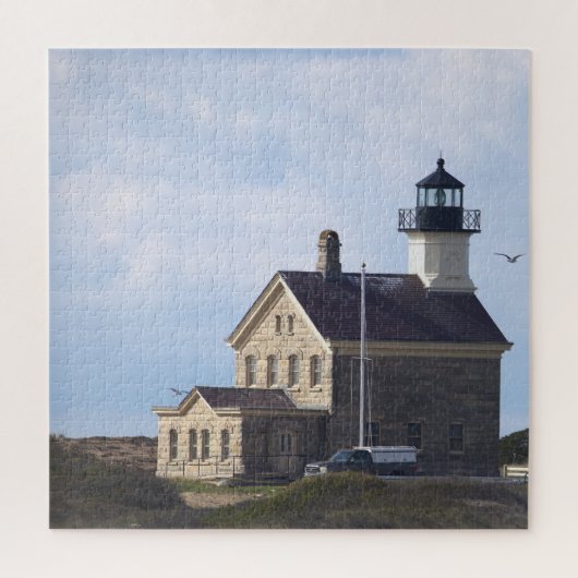North Light Lighthouse Rhode Island Puzzle (Vertical)