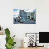 North Main St. Wilkes-Barre Pa. Affiche (Bureau à domicile)