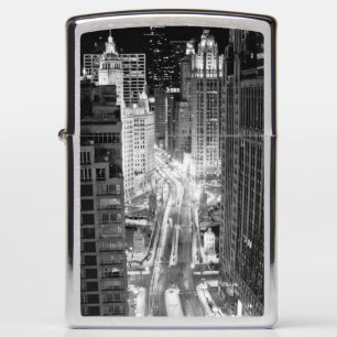 North Michigan Avenue in Chicago na de winter