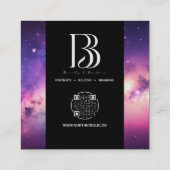 North Node Biz-Kaarten Vierkante Visitekaartje (Achterkant)