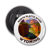 North Platte River Button Flesopener (Voorkant)