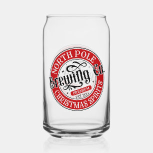 North Pole Brewing Company Blikvorm Glas