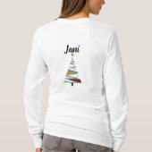 North Pole Christmas Personalized  T-shirt (Achterkant)