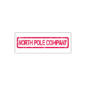 North Pole Company Zelfinktende Stempel (Design)