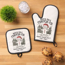 North Pole Cookie Co. Ovenwant & Pannenlap Set