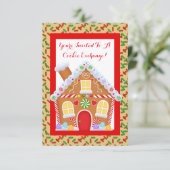 North Pole Cookie Exchange invitation de la partie (Debout devant)