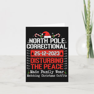 North Pole Correctional Disturbing Peace Familie C Kaart