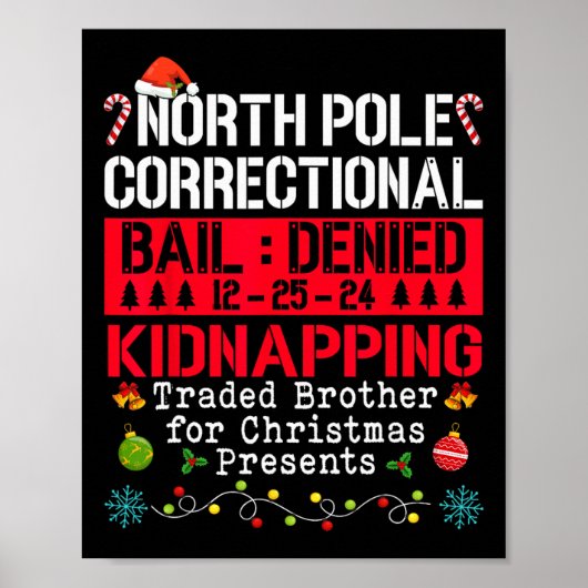 North Pole Correctional Kidnapping geruilde broer Poster (Voorkant)