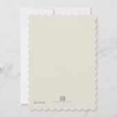 North Pole Holiday Feestdagenkaart (Achterkant)