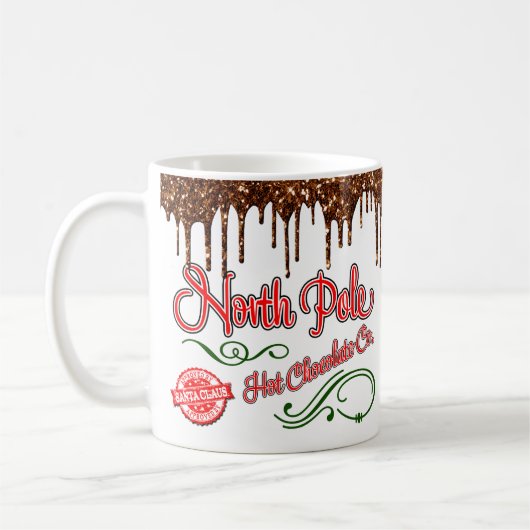 North Pole Hot Chocolade Koffiemok (Links)