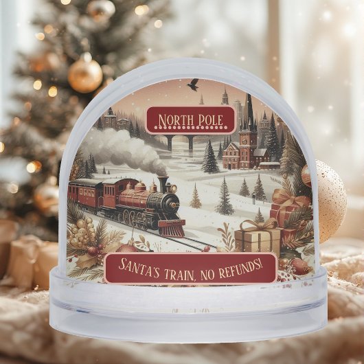 North Pole Magic Christmas Santas Train No Refunds