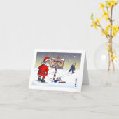 North Pole of America Kaart (Gele Bloem)