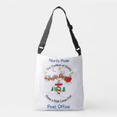 North Pole Post Kantoor Crossbody Tas (Voorkant)