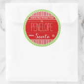 North Pole Productions Kerst sticker Labels (Tas)