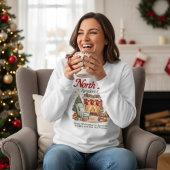 North Pole Readers Club Book Lover Christmas Trui