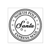 NORTH POLE SANTA EXPRESS MAIL 	RUBBERSTEMPEL (Afrduk)