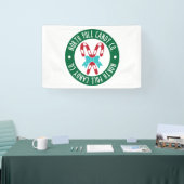 North Pole Snoep Company Holiday Spandoek (Beurs)
