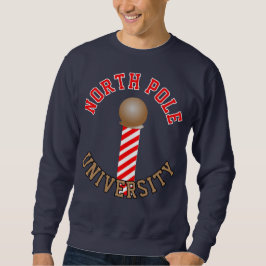 North Pole University Logo Sweatshirt