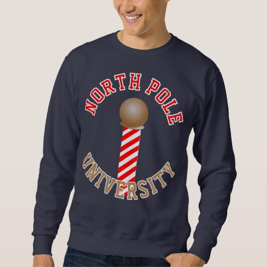 North Pole University Sweatshirt (Devant)