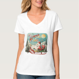 North Pole: Where Magic Never Melts T-shirt