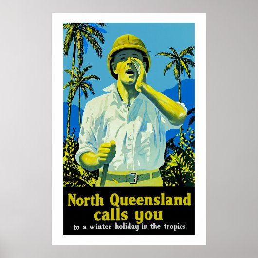 North Queensland roept je Poster (Voorkant)