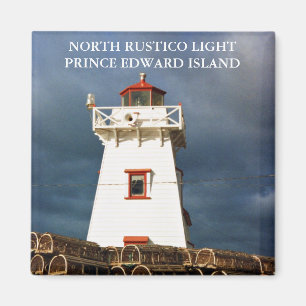 North Rustico Light, Prince Edward Island Magnet Magneet