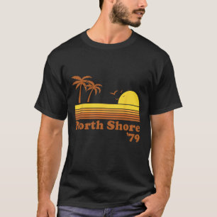North Shore 79 Hawaï Vintage Oahu Haleiwa Surfen T-shirt