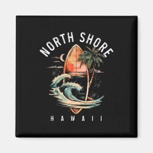 North Shore Hawaï surfbord Oahu Haleiwa surfen Magneet