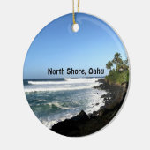 North Shore, Oahu Keramisch Ornament (Links)