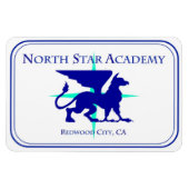 North Star Academy Car Magnet Magneet (Horizontaal)