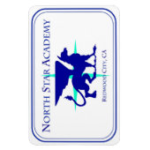 North Star Academy Car Magnet Magneet (Verticaal)