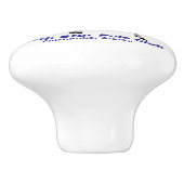 North Star Polo Club Keramische Knop (Zijkant)