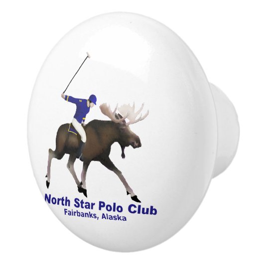 North Star Polo Club Keramische Knop (Rechts)