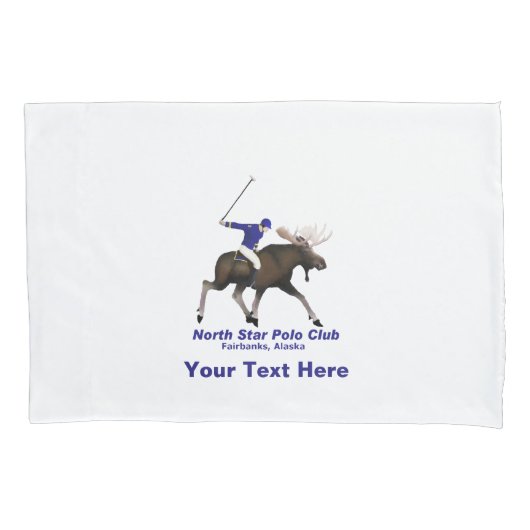 North Star Polo Club Kussensloop (Voorkant)