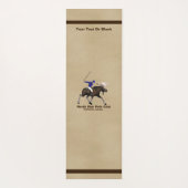 North Star Polo Club Yogamat (Achterkant)
