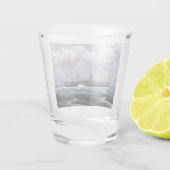 North Star Stoomjacht 1852 Shot Glas (Achterkant)