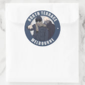 North Terrace Melbourne Sticker (Tas)
