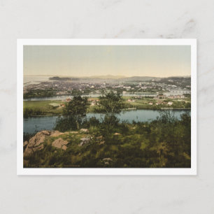 North Trondheim, Trondelag, Noorwegen Briefkaart