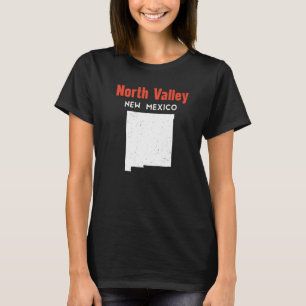 North Valley Usa State America Travel New Mexicaan T-shirt