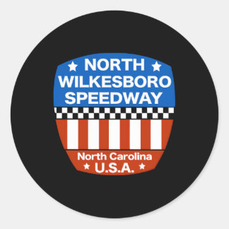 North Wilkesboro Speedway Ronde Sticker