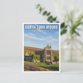 North York Moors National Park England Briefkaart (Staand voorkant)