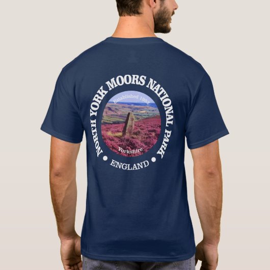 North York Moors T-shirt (Achterkant)