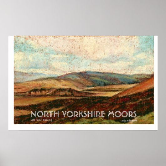 North Yorkshire Moors Print/Poster Poster (Voorkant)