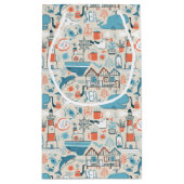 North Zee Cute Doodle Patroon Klein Cadeauzakje (Achterkant)