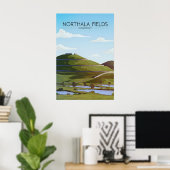 Northala Fields Londen Reisposter Poster (Thuiskantoor)
