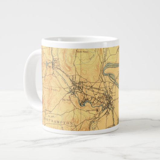 Northampton (NA) 1886 Mug de café (Devant gauche)