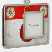 Northamptonshire Verzilverd Kader Ornament (Rechts)