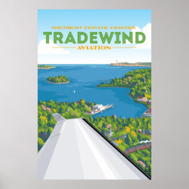 Northeast Spring Tradewind Aviation Poster